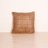 Coussin marron 50 x 50 cm