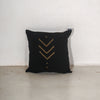 Black arrow cushion 45 x 45 cm 