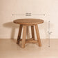 Mesa de madera para comedor Bangli 100