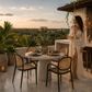 Silla para comedor Florence con brazos