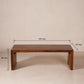 Mesa de Centro grapa de Parota