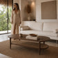 Mesa de centro rectangular Kangar – Encino o nogal 120x60