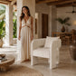 Individual armchair for Lipari living room