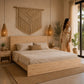 Lit king size Marsala 