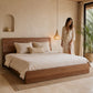 Lit king size Marsala 