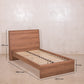 Lit king size Marsala 