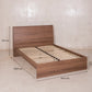 Lit king size Marsala 