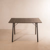 Mesa de comedor Frankfurt Nogal 1.20 x 0.70mts Prisma Muebles