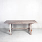 Mesa de comedor de madera vintage de 2.00 x 1.00 mts Prisma Muebles