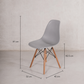 Silla Oslo base nogal