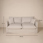 Sofá love seat Quetzal