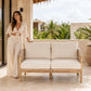 Canapé Loveseat Saona