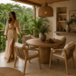 Chaise de salle à manger Caicos 