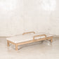 Chaise longue simple en bois Saona
