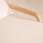 Chaise longue simple en bois Saona