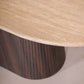 Mesa de comedor D005 Catania Nogal 130X70