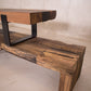 Credenza de madera Vintage extensible
