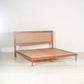 Cama de Enchapado de Parota con Yute King Size