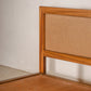 Cama de Enchapado de Parota con Yute King Size