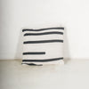 White/black rhombus cushion 50 x 50 cm