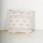 White/black rhombus cushion 50 x 50 cm