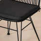 Silla para comedor Guyana Negro