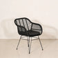 Silla para comedor Tobago Negro