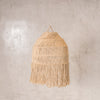 Macrame bell ceiling lamp